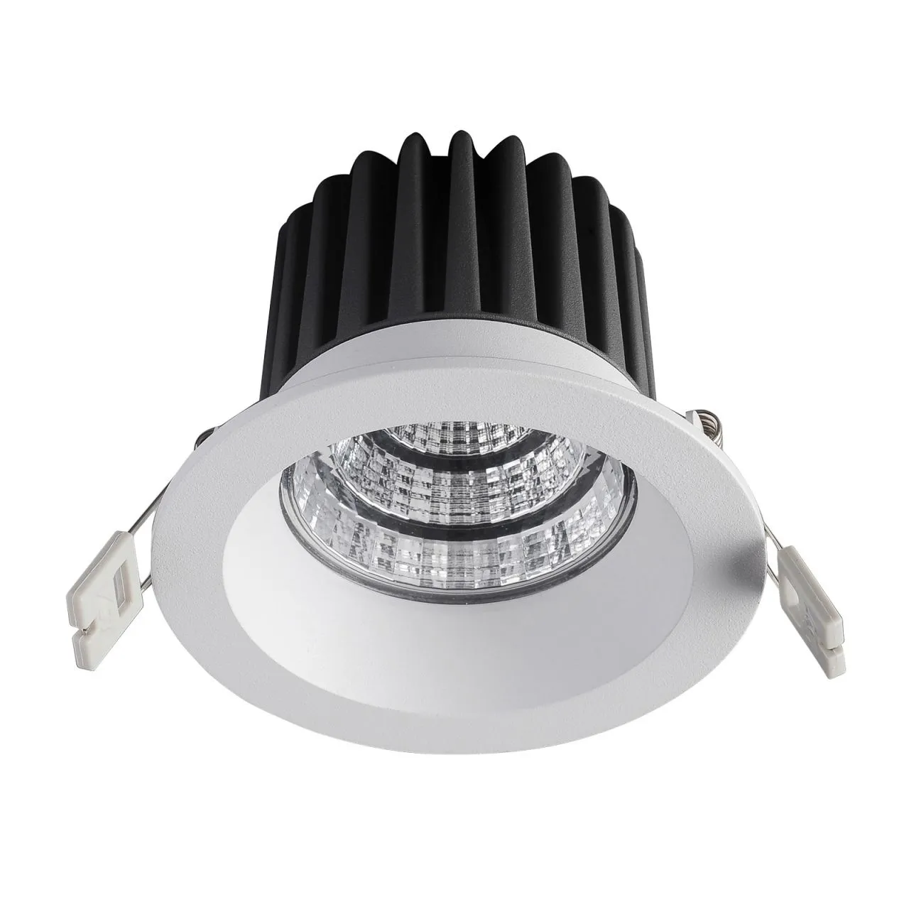 Tengo, nowoczesna wpuszczana lampa sufitowa, biała, LED, 3000K, TS01136 24W 2640LM 3000K S.WH